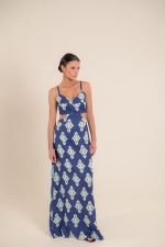 Lily Luly Navy Dress - Image 4