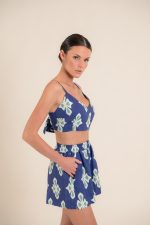 Carol Luly Navy Shorts