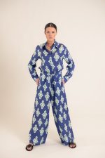 Aster Luly Navy Jumpsuit - Image 3