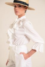 Renata White Shirt - Image 4