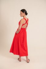 Morgana Red Dress - Image 4