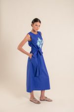 Carlota Intense Blue Dress