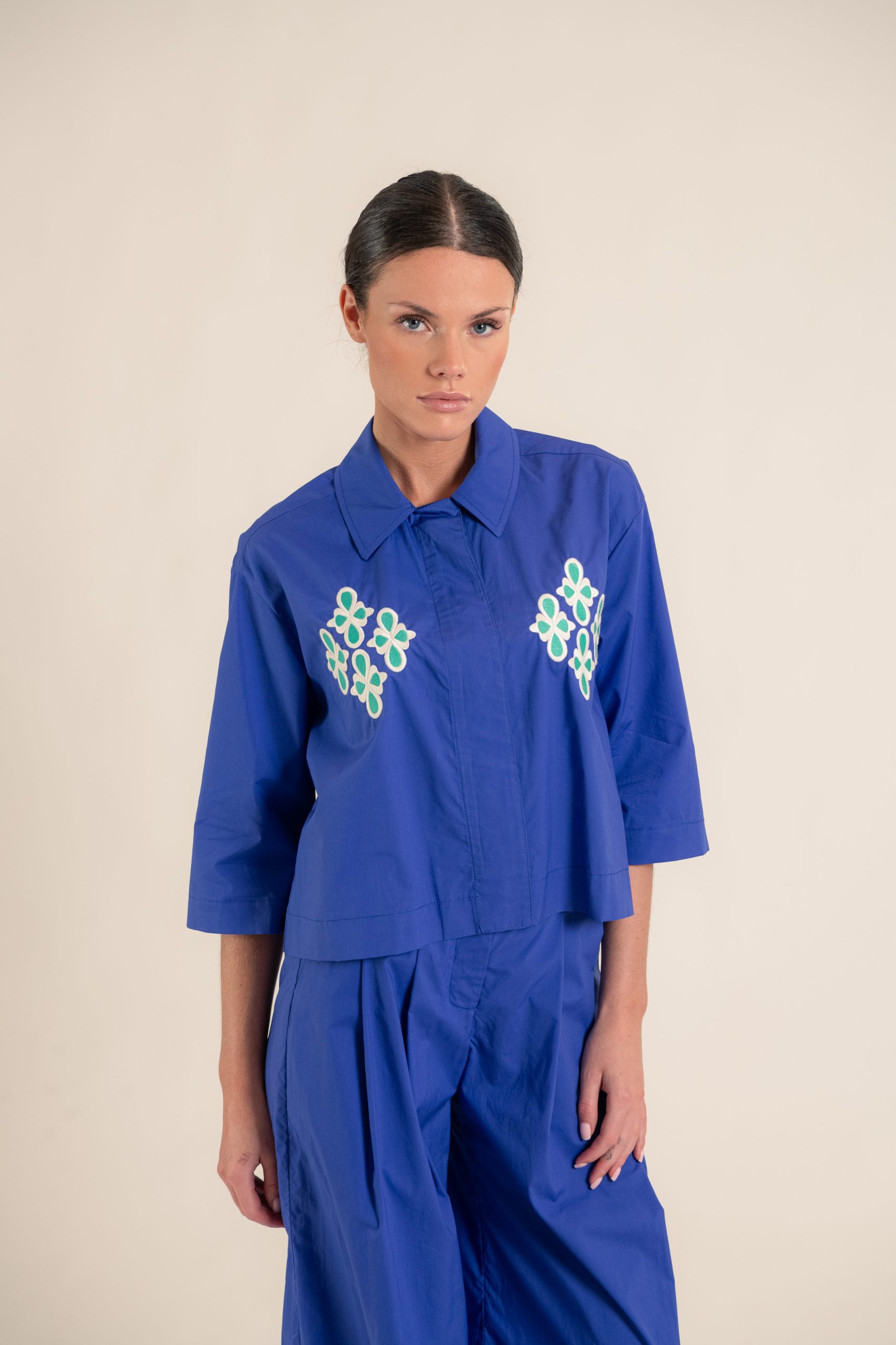 _DSC6036 Estacio Intense Blue Shirt - Image 1