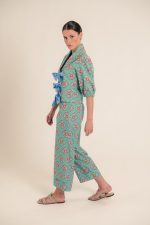 Regina Ludic Flowers Green Pants - Image 4