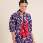 Jasmin Ludic Flowers Purple Top