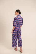 Regina Ludic Flowers Purple Pants - Image 3