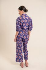 Regina Ludic Flowers Purple Pants - Image 4