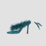 Lidia High Heels Petrol