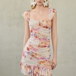 Villy Mini Mesh Dress White Floral