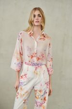 Villy Shirt White Floral - Image 2