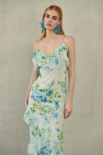 Zayel Open Back Dress Ciel Floral - Image 2