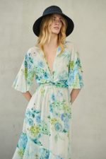 Zayel Kaftan Dress Ciel Floral - Image 2