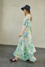 Zayel Kaftan Dress Ciel Floral - Image 4