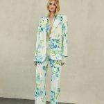 Zayel Suit Pants Ciel Floral