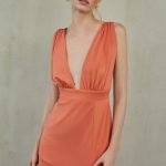 Aria Maxi Dress | Brunt Orange