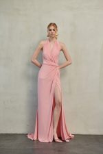 Olenia Maxi Dress | Baby Pink - Image 2