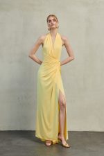 Olenia Maxi Dress | Butter Yellow - Image 3