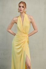 Olenia Maxi Dress | Butter Yellow - Image 2