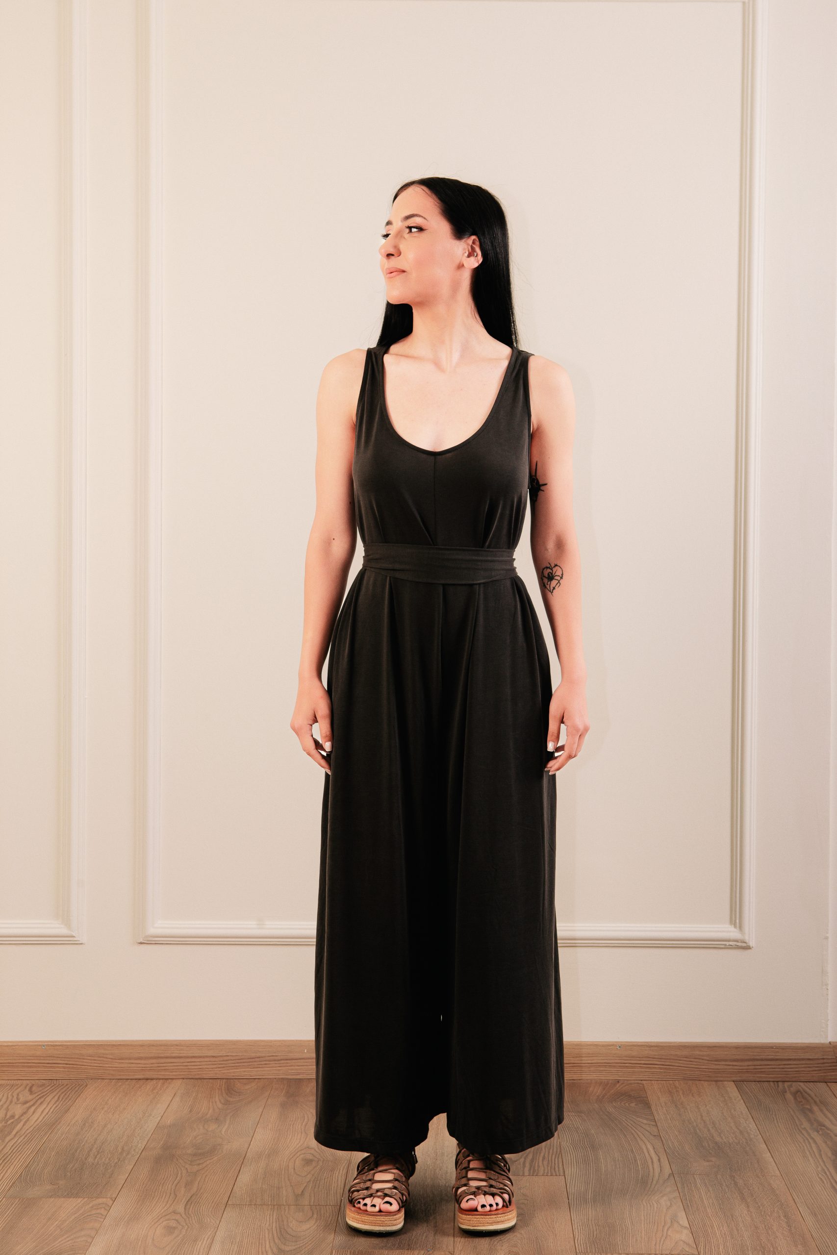 IMG_3587 Black Jumpsuit - Image 1