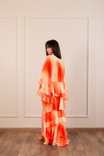 Maxi Skirt Orange - Image 3