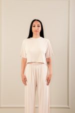 Vanilla Cropped T-Shirt