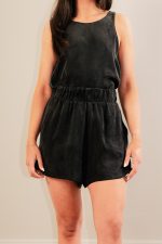 Cupro Shorts Black - Image 2