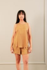 Cupro Top Gold