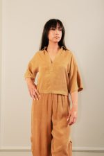 Cupro Shirt Gold