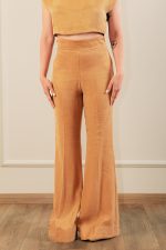 Cupro Pants Gold - Image 2