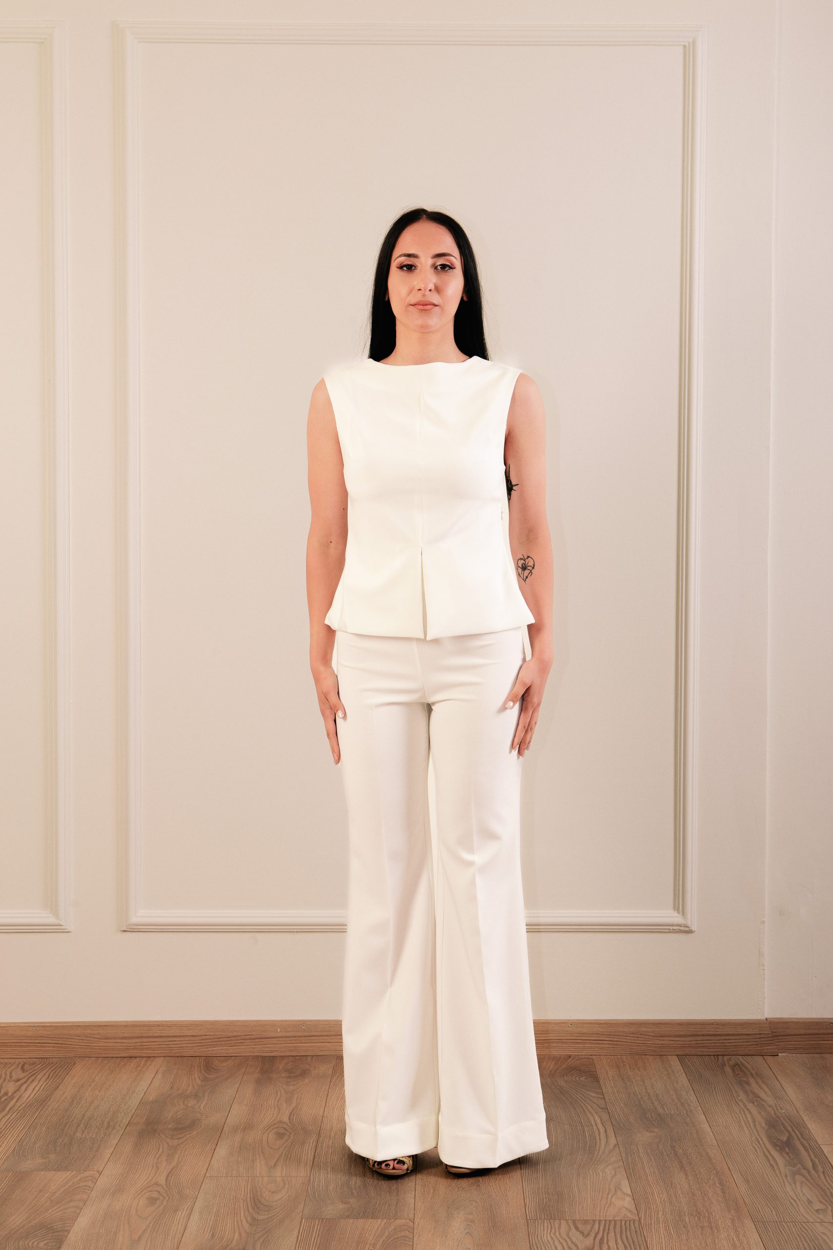 IMG_3985 Trouser Off White - Image 1