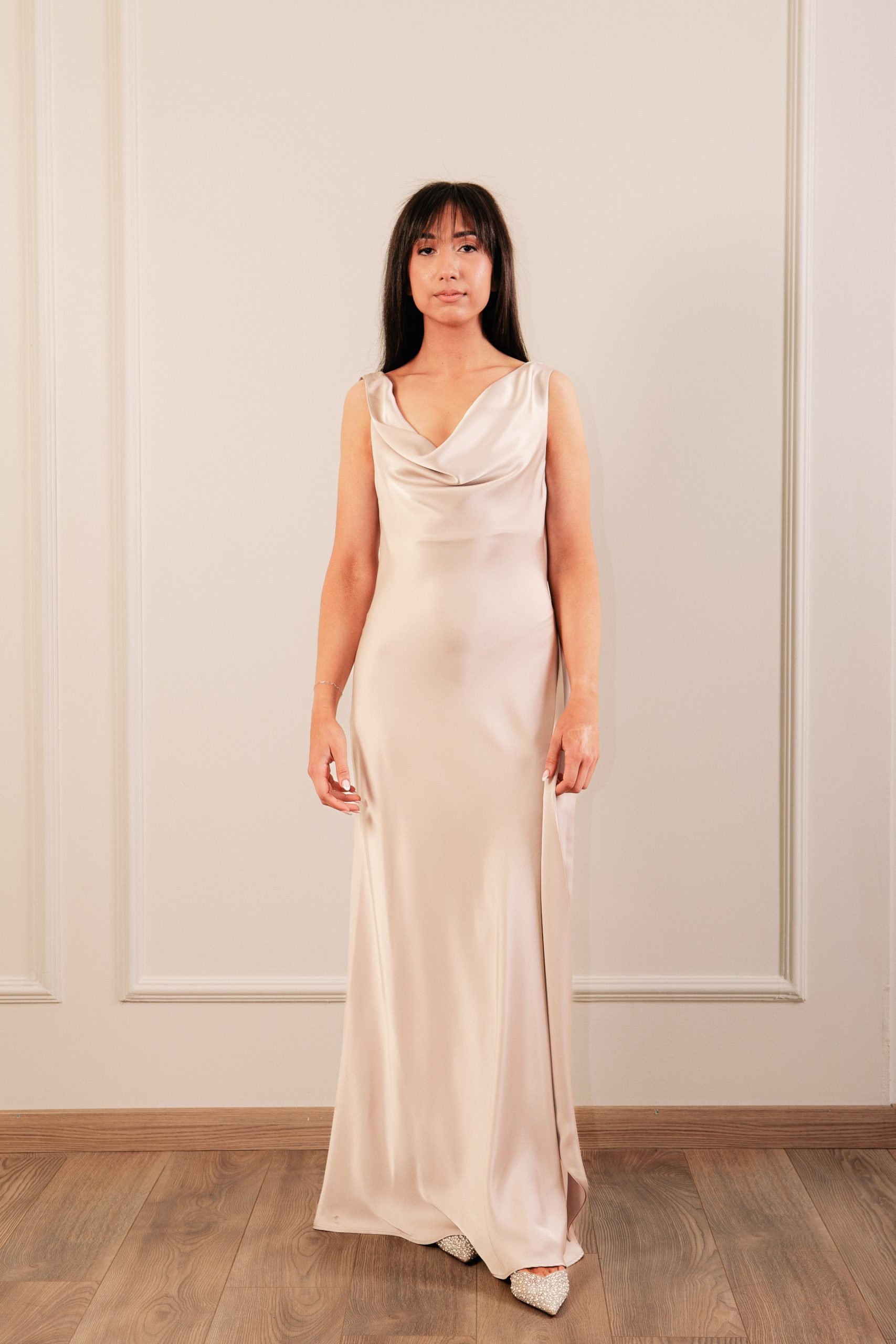 IMG_4055 Maxi Dress Sand - Image 1