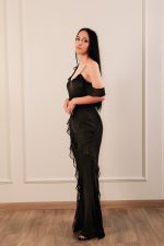 Maxi Black Dress - Image 3