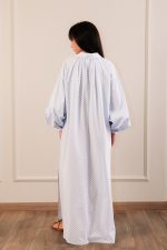 Maxi Stripped Dress Siel - Image 3