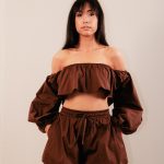 Balloon Top Brown