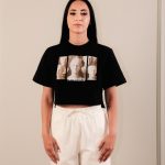 Cropped T-Shirt Black