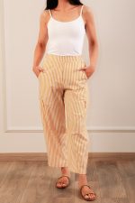 Cropped Trouser Yellow