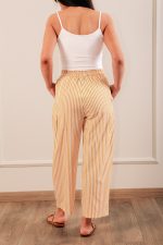 Cropped Trouser Yellow - Image 3