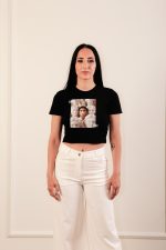Cropped T-Shirt Black