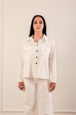 Denim Shirt Off White