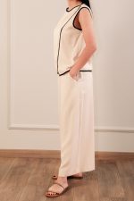 Cropped Pants Vanila - Image 3