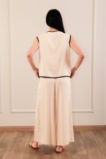 Cropped Pants Vanila - Image 4