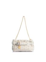 The Pepper Allongé White/Gold Tweed