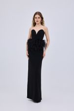 Luna Feather Dress - Image 2