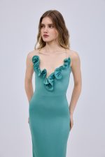 Maxi Hill Dress Aqua