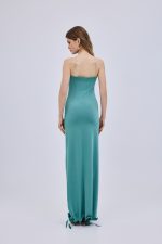 Maxi Hill Dress Aqua - Image 3