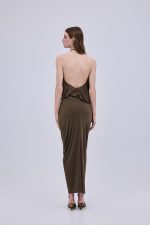 Elastic Midi Skirt - Image 3