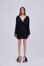 Capri Tunique Dress Black - Image 2