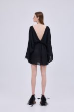 Capri Tunique Dress Black - Image 3