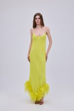 Starry Night Yellow Dress - Image 2