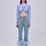 Feather Black Jean